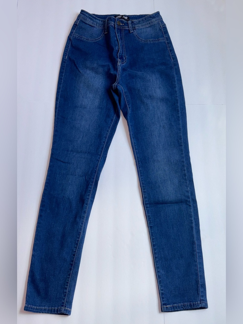 Women's Skinny Jeans - Deep Blue Wash
